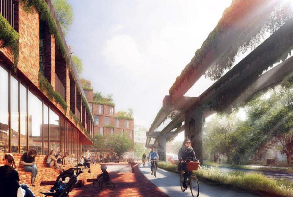 Tredje Natur, Bispeengbuen, Nørrebro Lokaludvalg