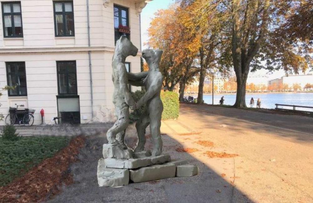 Kunst, Sortedams Sø. Pontus Kjerrman