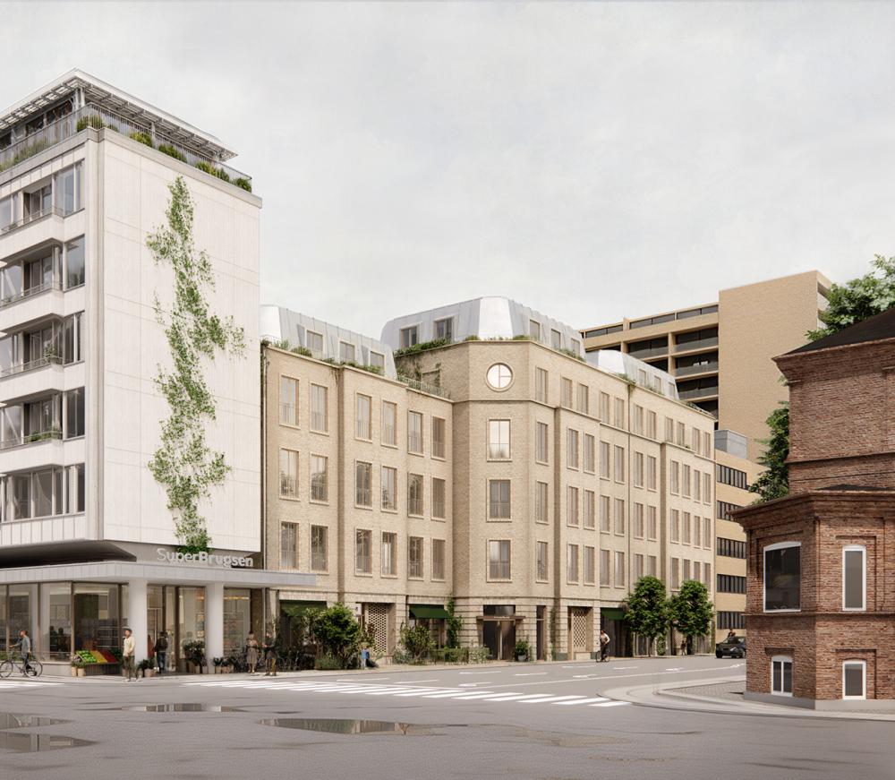 Platanvej, Vesterbrogade, nybyggeri, boliger
