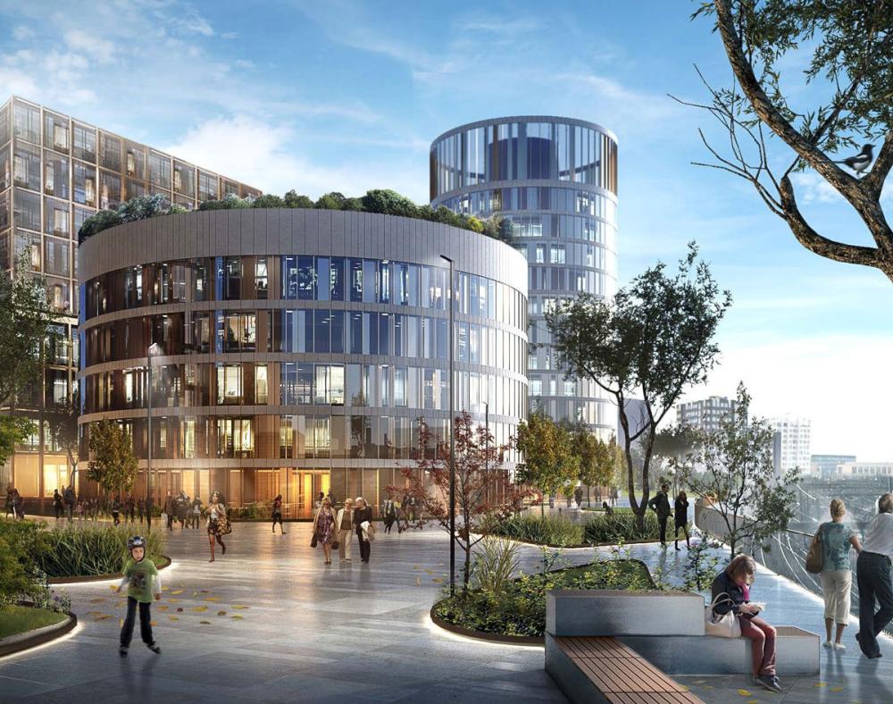 Postbyen syd visualisering