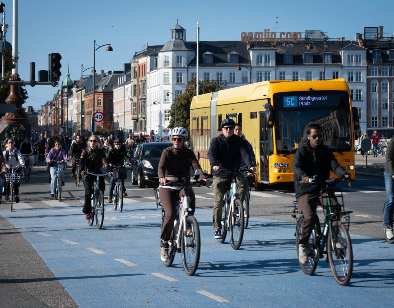 Cyklister ved Søtorvet