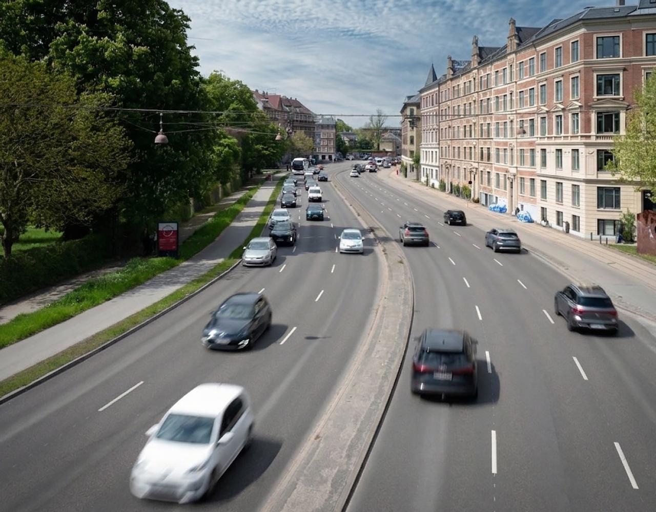 trafik, aaboulevard, biler