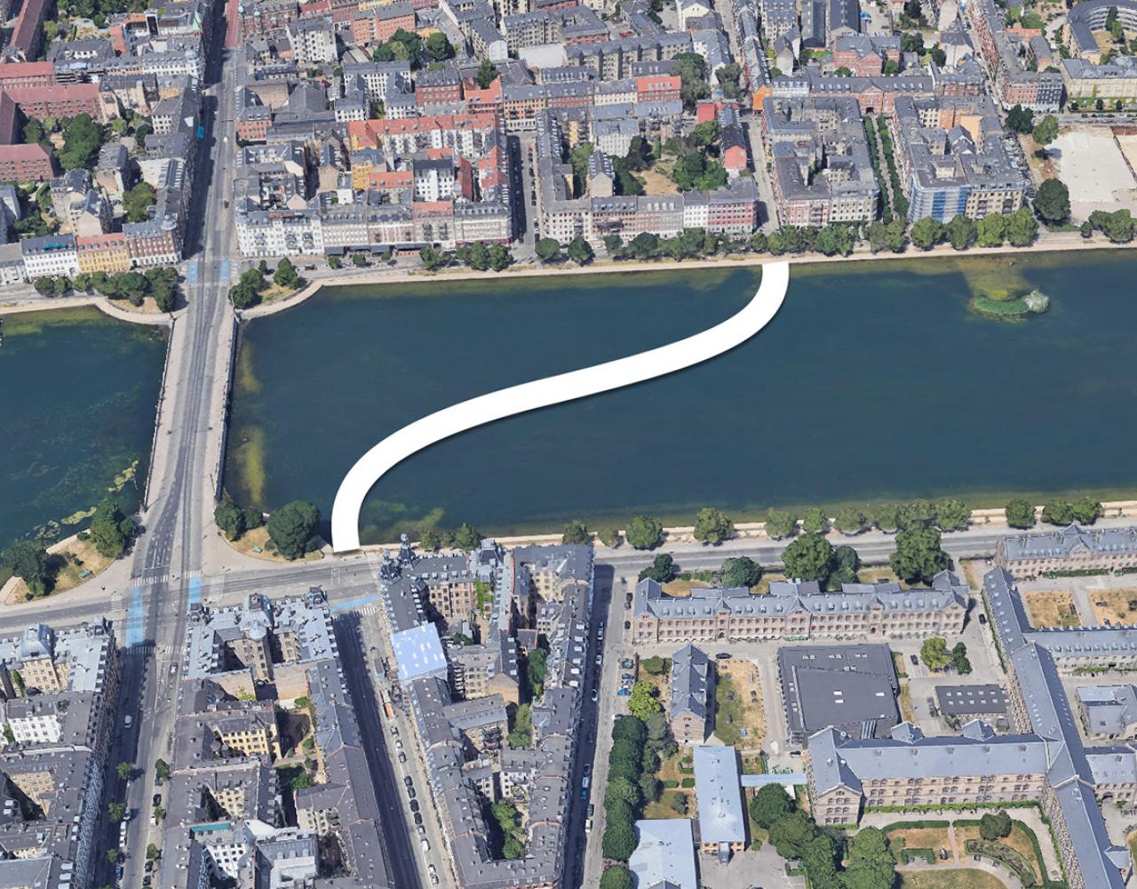 bro søerne cyklistforbundet sortedams sø
