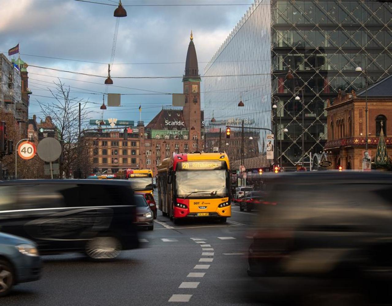 forurening, biltrafik