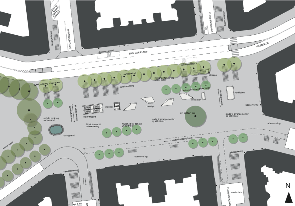 Enghave Plads plan